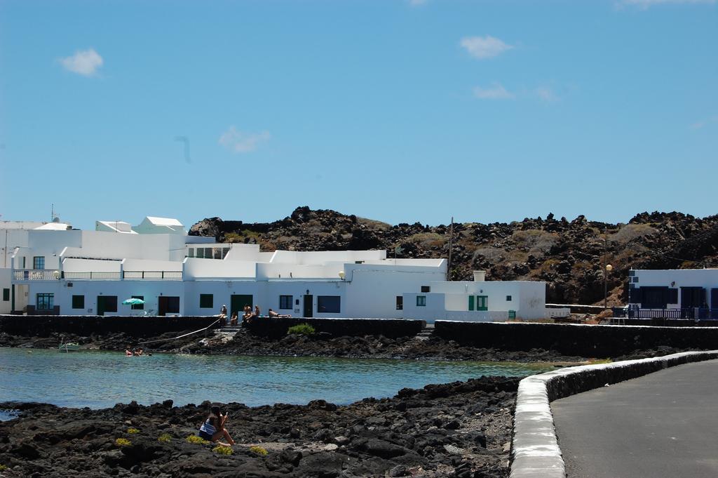 Casa Salinas Playa Appartamento Órzola Esterno foto
