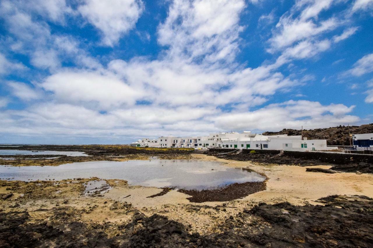 Casa Salinas Playa Appartamento Órzola Esterno foto